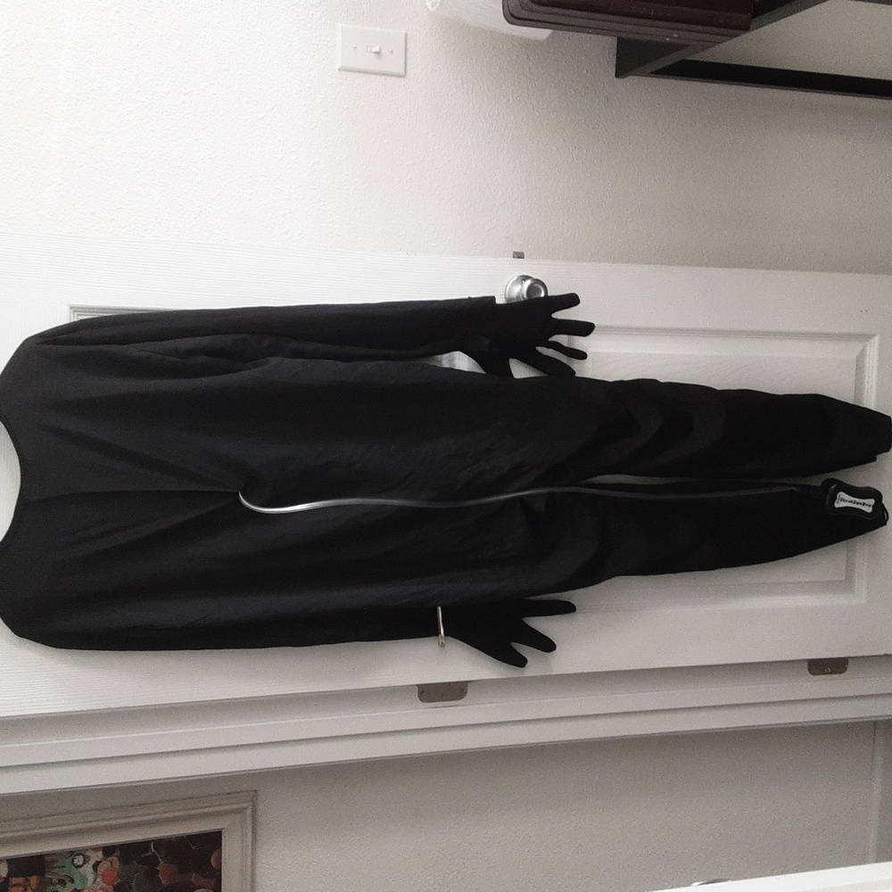 Spirit Black and White Skeleton Adult Only Costume See Measurements - Picture 5 of 9